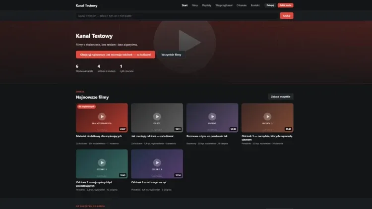 Silnik Stronoroba Portal Wideo